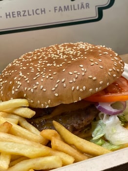 Burger ohne Pommes Burger ohne Pommes