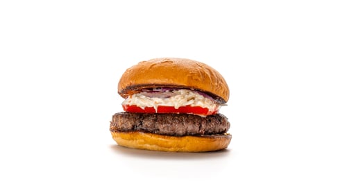 Handmade Coleslaw Burger Doppelt