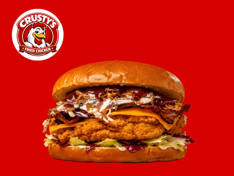 Honey BBQ Chicken Burger Honey BBQ Chicken Burger