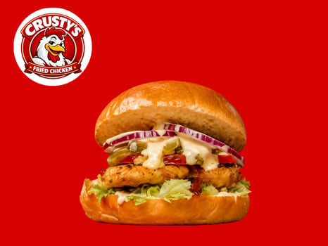 Crusty's Grilled Chicken Burger Crusty's Grilled Chicken Burger