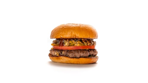 Handmade BBQ Beer Burger