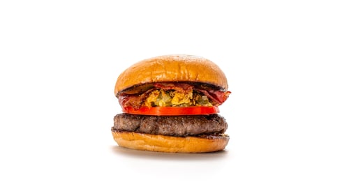 Handmade BBQ Bacon Burger Doppelt
