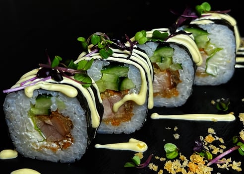 171 Chicken Tempura Rolle 4 Stk.