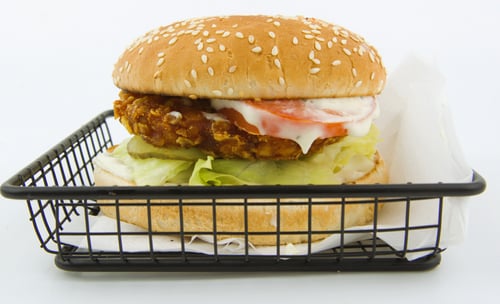 Crunchy-Chickenburger Crunchy-Chickenburger