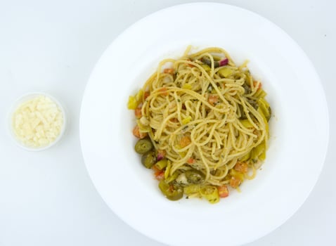 Spaghetti Aglio e Olio (scharf) Spaghetti Aglio e Olio (scharf)