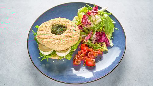 Bagel Ziegenkäse 