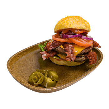 Double Bacon Cheese Burger Double Bacon Cheese Burger