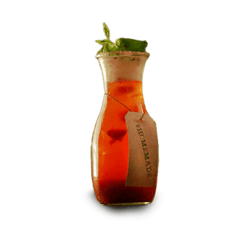 Erdbeer-Minz Limonade