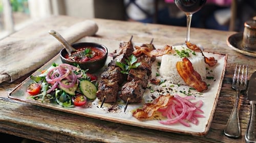 SCHASCHLIK (Schwein+Bacon)
