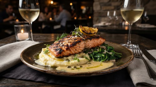 LACHS-STEAK