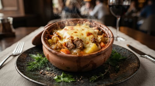 ZHARKOJE mit Käse überbacken