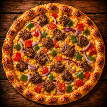 Pizza Burger Klein (scharf)