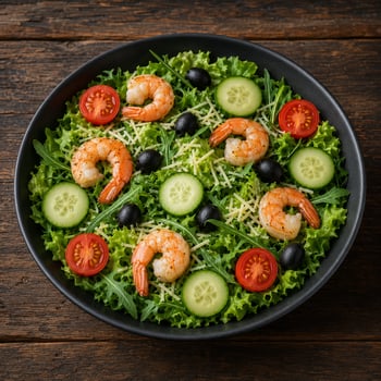 Tanz der Shrimps Salat Tanz der Shrimps Salat