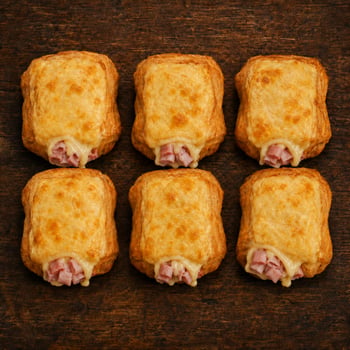 Brötchen mit Schinken