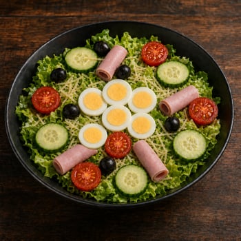 Ham-Cheese Salat
