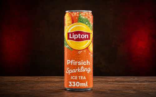 Pfirsche Sparkling Lipton ICE TEA Pfirsche Sparkling Lipton ICE TEA