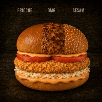 Crunchy Chicken Easy Burger Crunchy Chicken Easy Burger