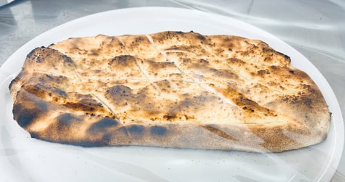 Pizzabrot mit Knoblauch Pizzabrot mit Knoblauch