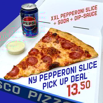 XXL NY PEPPERONI Slice (Pick Up Deal)
