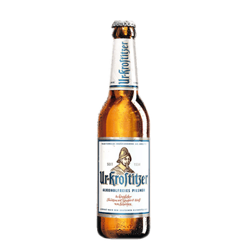 Kasten Alkoholfrei - Ur-Krostitzer Pilsner, 0,5% Alkohol, 0,33l (Pfand)