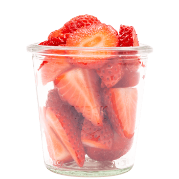 Erdbeeren Cup