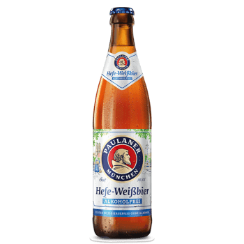 Paulaner Hefe-Weißbier alkoholfrei, 0,5l 