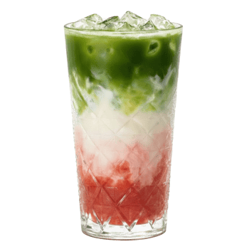 Iced Matcha Latte Strawberry