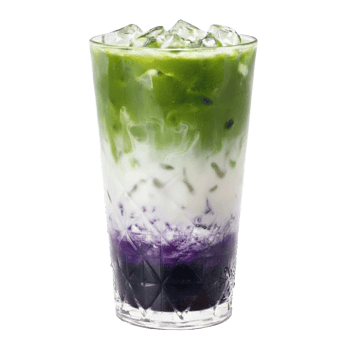Iced Matcha Latte Blueberry Iced Matcha Latte Blueberry