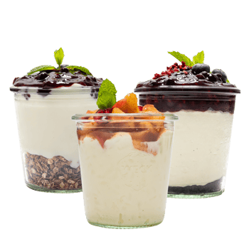WINTER Gemischte Sweet Cup Platte