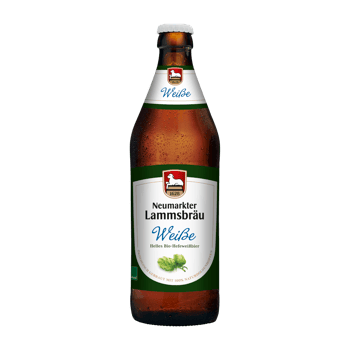 Weiße - Neumärkter Lammsbräu, 5,1% Alkohol, 0,5l (Pfand)