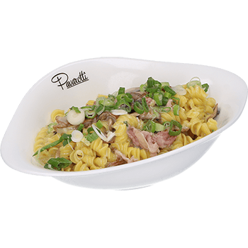 Pasta prosciutto e gorgonzola