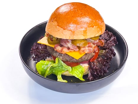 Jalapeno Bacon Angus-Burger