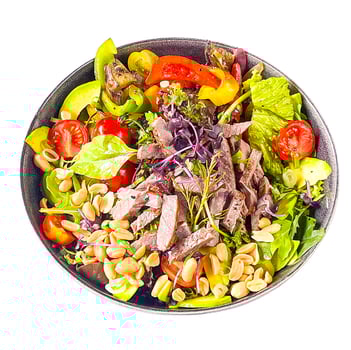 Avocado Beef Salat Avocado Beef Salat