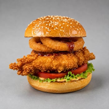 Onion Crunch Burger Onion Crunch Burger