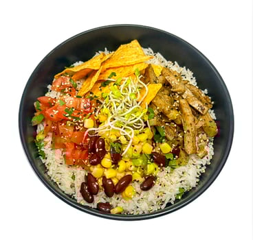 VEGAN Burrito-Salsa Bowl VEGAN Burrito-Salsa Bowl