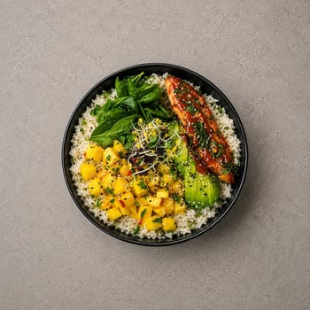 Spicy Salmon Bowl Spicy Salmon Bowl