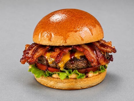 BBQ-Angus Burger BBQ-Angus Burger