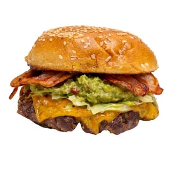 Avocado Bacon Smash Burger 