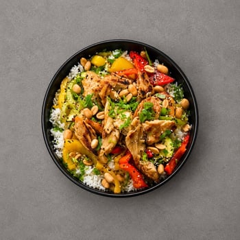 VEGAN Teki Kami Chicken Bowl VEGAN Teki Kami Chicken Bowl