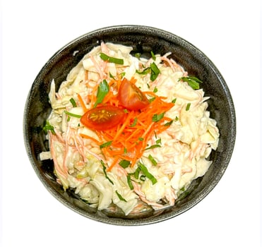 Hausgemachter Coleslaw Salat