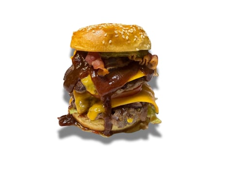 Double BBQ Smash Burger Double BBQ Smash Burger