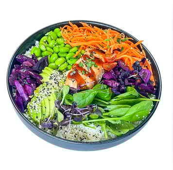 Rainbow Salmon Bowl Rainbow Salmon Bowl