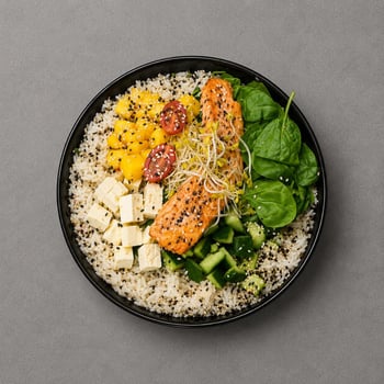 Mango Lover Salmon Bowl Mango Lover Salmon Bowl