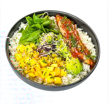 Spicy Salmon Bowl Spicy Salmon Bowl