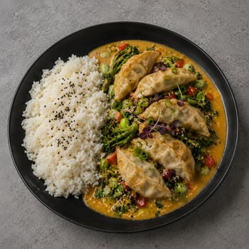 Vegan Dumpling Curry Vegan Dumpling Curry