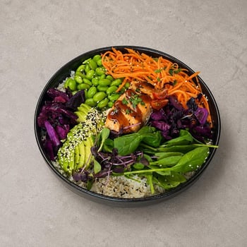 Rainbow Salmon Bowl Rainbow Salmon Bowl