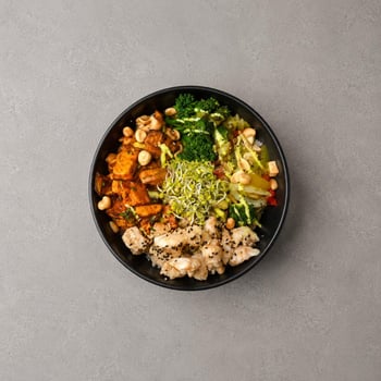 Peanutbutter Sweet Potato Bowl Peanutbutter Sweet Potato Bowl