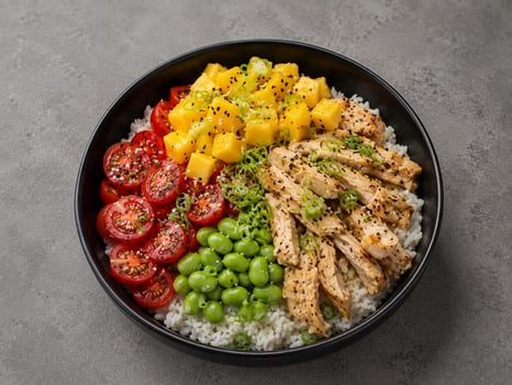 VEGAN Mango Crunchy Bowl VEGAN Mango Crunchy Bowl