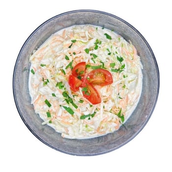Hausgemachter Coleslaw Salat