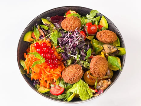 Vegan Falafel  Salat